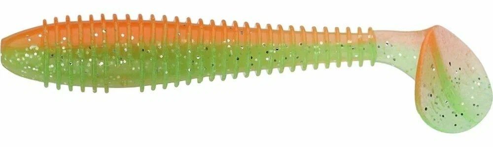 Приманка съедобная Keitech Swing Impact FAT 4.3" PAL #05 Sun Shine Lime