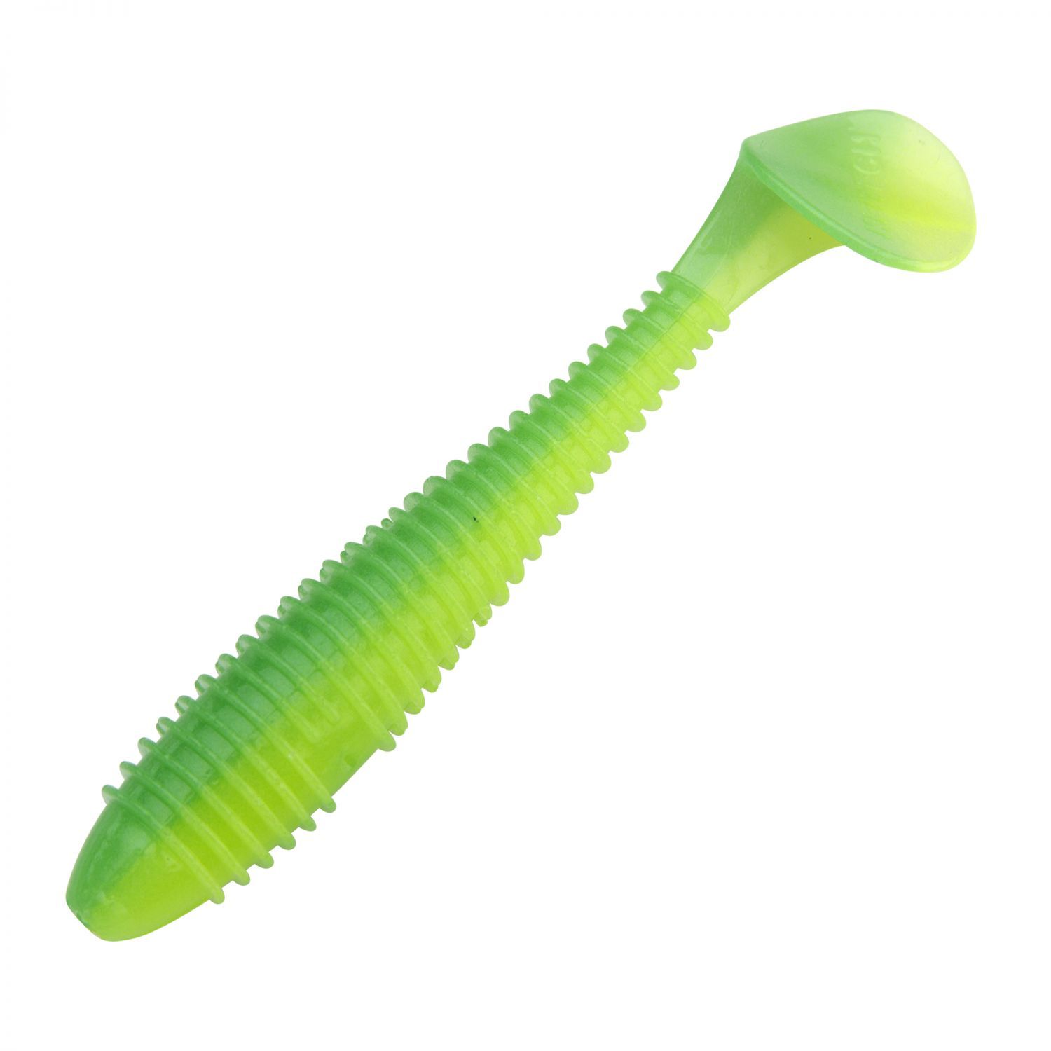 Приманка съедобная Keitech Swing Impact 4.5" EA#11 Lime Chartreuse Glow