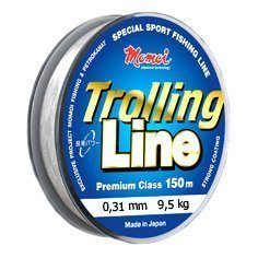 Леска Trolling Line  0, 33мм, 11, 0 кг, 150 м,  прозрачная (шт.) 