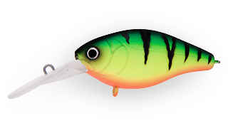 Воблер Крэнк Strike Pro Cranky-X Deep 50,  50 мм,  8, 7 гр,  Загл. 1, 0м.-2, 5м.,  Плавающий,  цвет: GC01S Mat Tiger,  (EG-165L#GC01S)