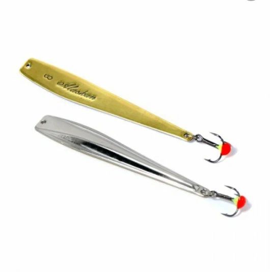 Блесна зимняя Аляска-NW PAK080015SG 80 мм. 14, 5 гр.