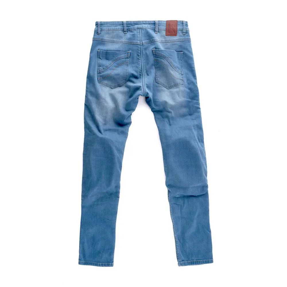 Джинсы с кевларом MOTEQ Blurton синий 36-36   