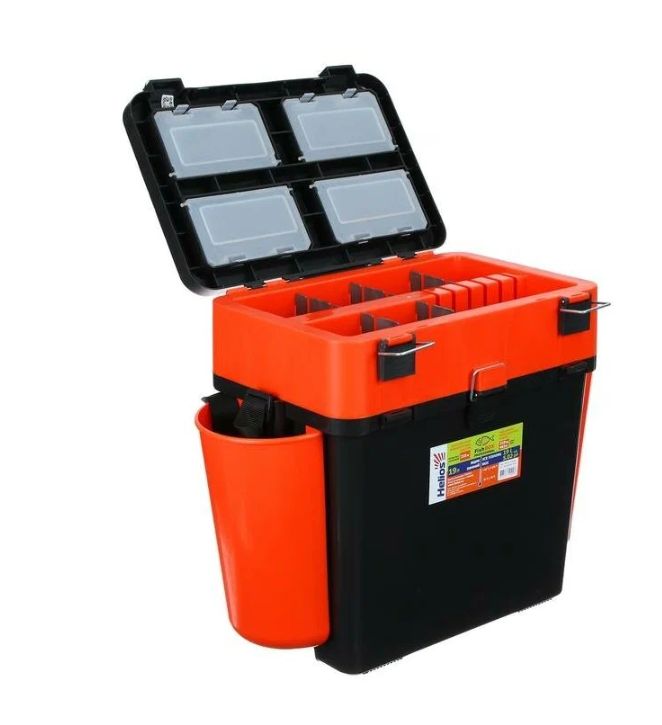 Ящик зимний "FishBox" (19л) оранжевый Helios