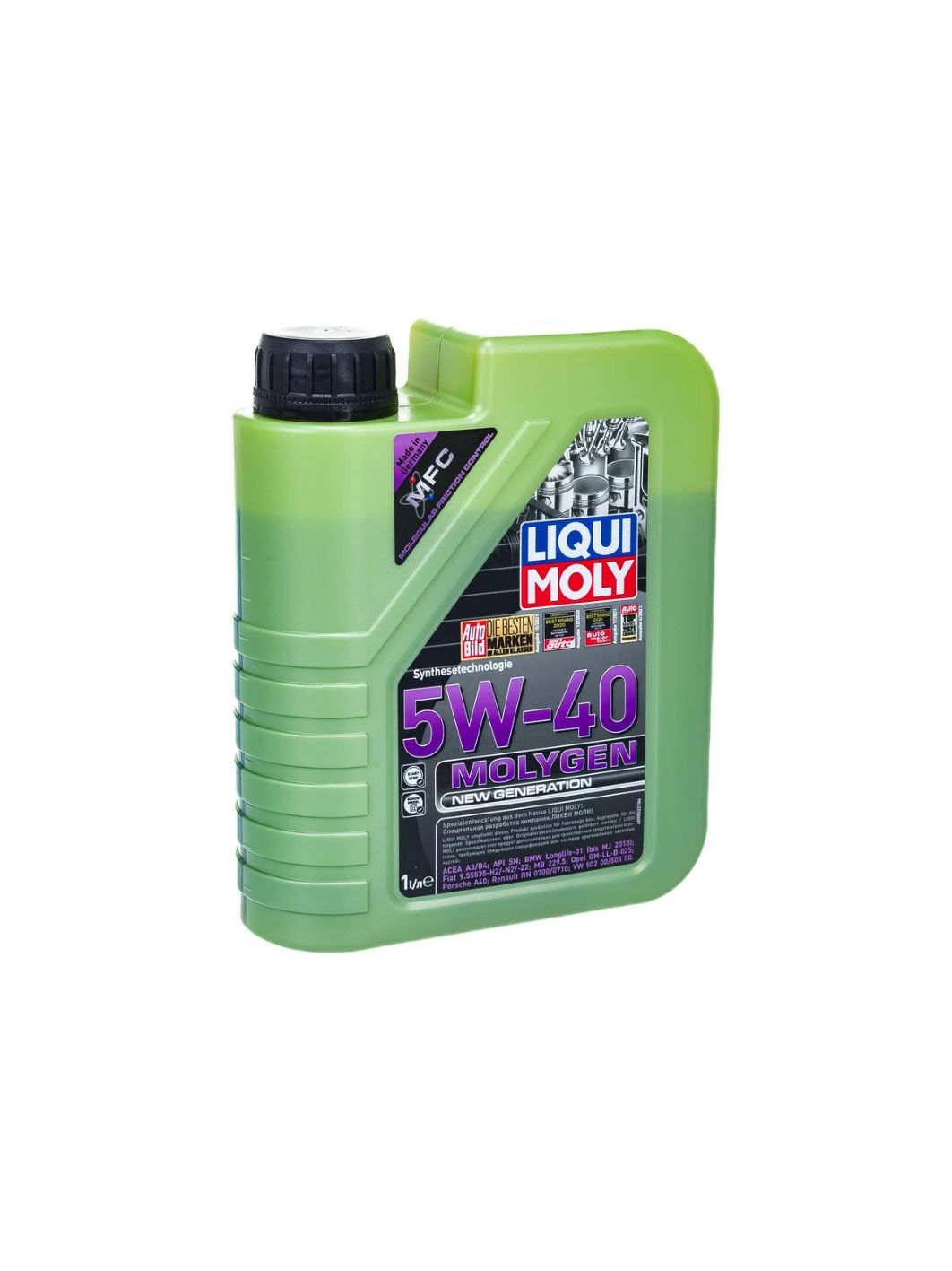 LIQUI MOLY "Molygen New Generation" 5W40 1L синтетическое моторное масло 9053