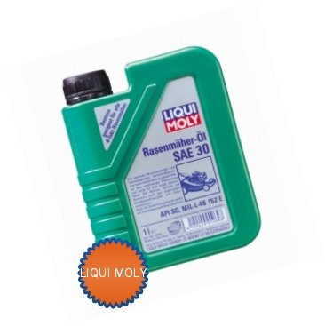 LIQUI MOLY Rasenmaher-oil SAE 30 4-х тактное минеральное моторное масло для газонокосилок 1L 1264/3991/мотоотдел/