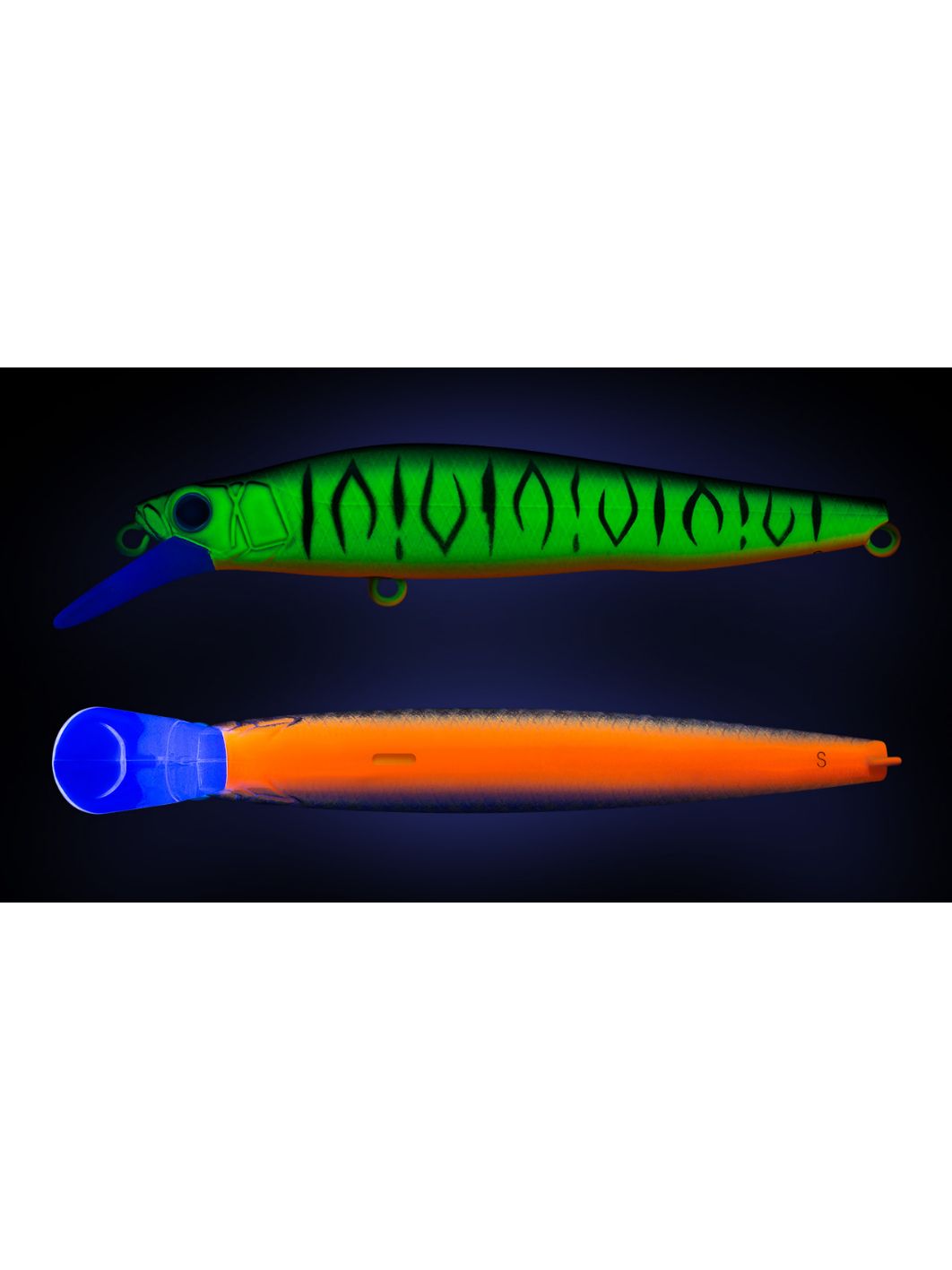 Воблер Минноу Strike Pro IB Minnow JET 75,  75 мм,  9 гр,  Загл. 0, 4м.-1, 0м.,  Тонущий,  цвет: GC01S Mat Tiger,  (JS-275#GC01S)