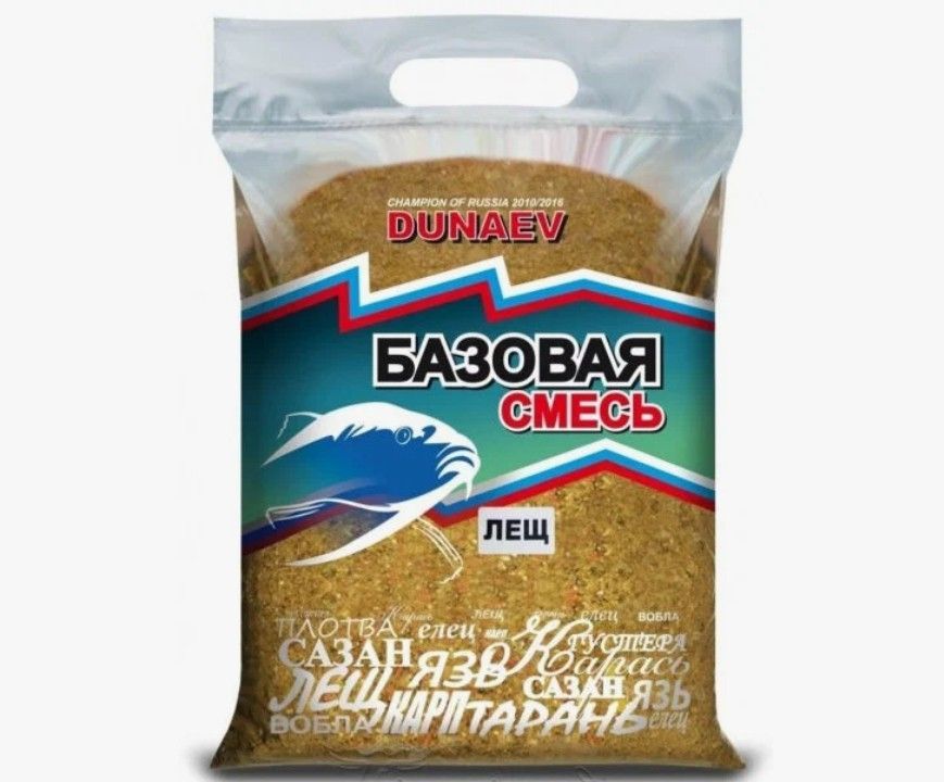 Прикормка "DUNAEV Базовая смесь" 2,5кг Лещ  