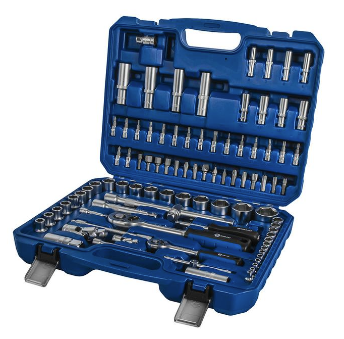 Набор инструмента универсальный 94 предмета 1/2" и 1/4" КОБАЛЬТ (919-647)