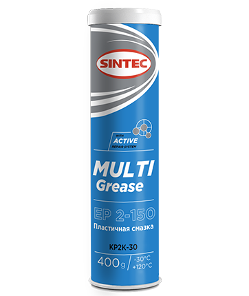 Смазка SINTEC MULTI GREASE EP 2-150 400гр синяя