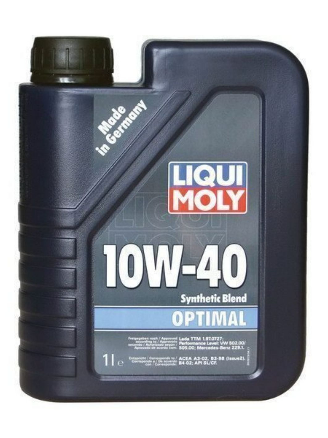 LIQUI MOLY "Optimal" 10W40 1L полусинтетическое моторное масло 3929