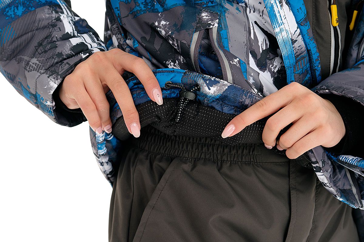 Куртка детская "Мегаполис" (таслан добби,  синий) Маугли (7-8лет рост 128-134) м