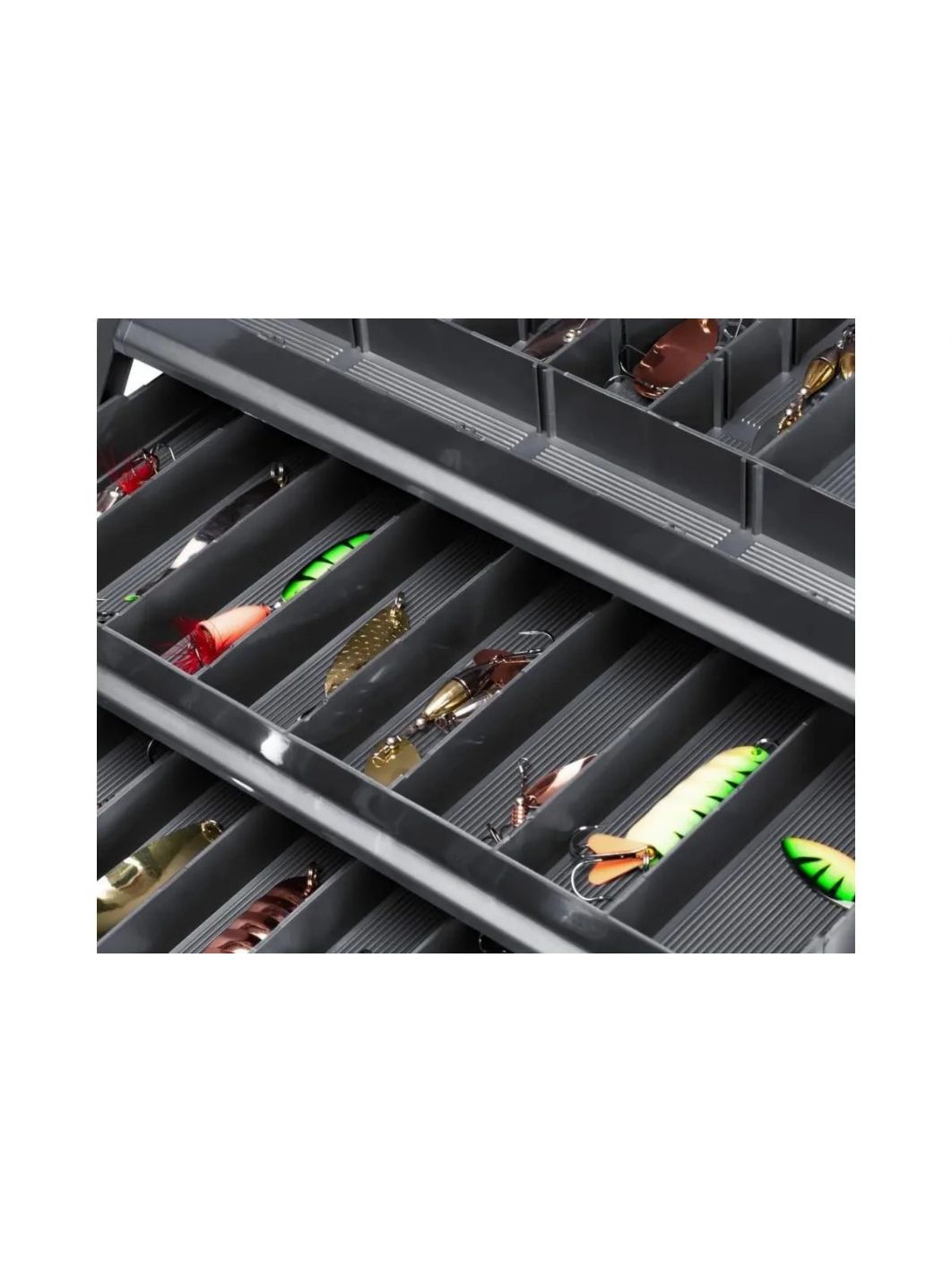 Ящик для снастей Tackle Box трехполочный NISUS синий