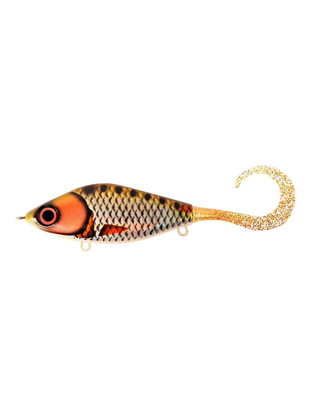 Воблер Джеркбейт Strike Pro Guppie Downsize Sinking,  90 мм,  35, 7 гр,  Загл. 0, 5м.-1, 5м.,  Тонущий,  цвет: CWC007 Golden Ridgeback,  CWC,  (EG-208B#CWC007)