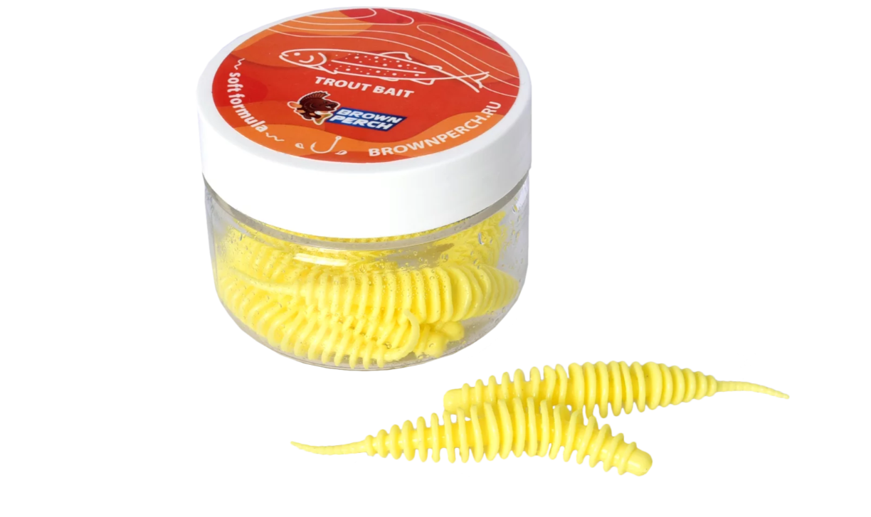 Приманка силиконовая Trout Lump (50 мм. цв. FS609,  10 шт.)