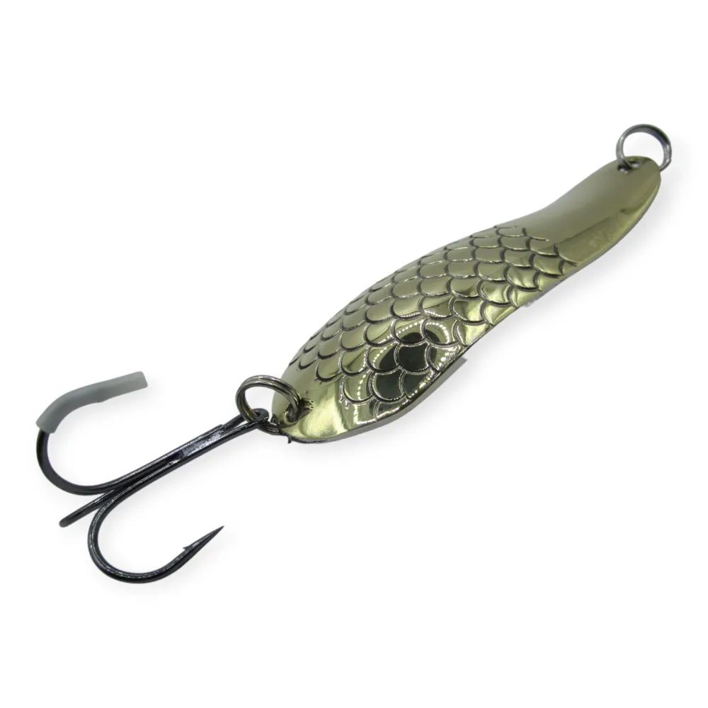 Блесна на щуку-2 - 17 гр жел/белая