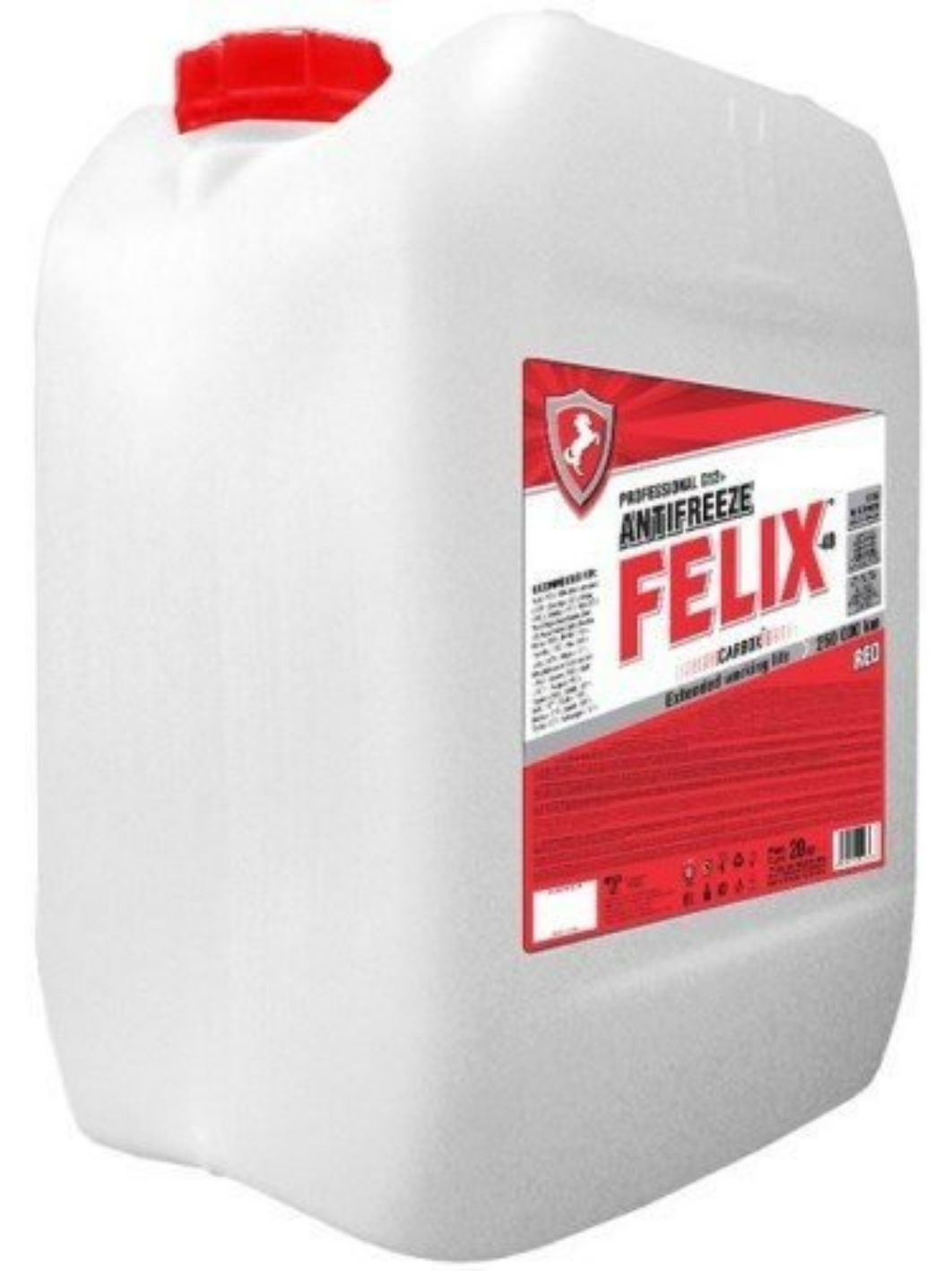 Антифриз FELIX CARBOX G-12+ 20л. красный