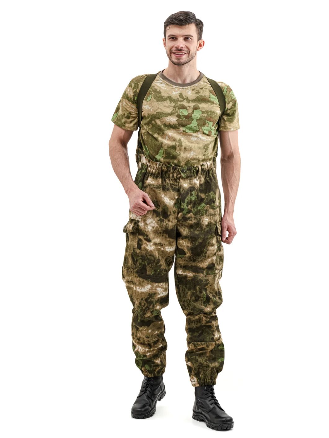 Костюм мужской деми "Горка" зелёный мох 48-50/182-188 м