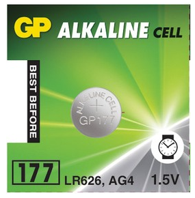 Батарейка G4 (S626 377) GP Alkaline (1шт.) (222987)