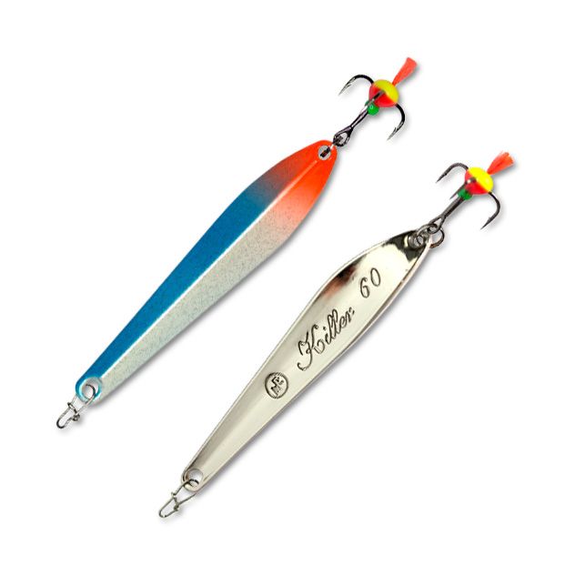 Блесна вертикальная ECOPRO Killer,  80мм,  13г,  BLS