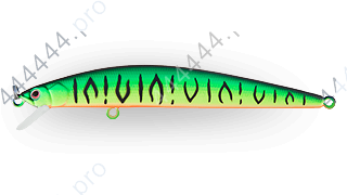 Воблер Минноу Strike Pro Slingshot Minnow 90,  90 мм,  7 гр,  Загл. 0, 3м.-0, 5м.,  Плавающий,  цвет: GC01S Mat Tiger,  (EG-146F#GC01FS)