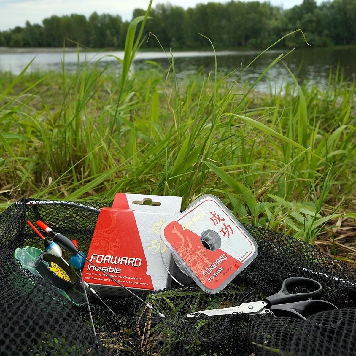 Леска FORWARD Invisible 0,203mm/300m Nylon Transparent Nisus 