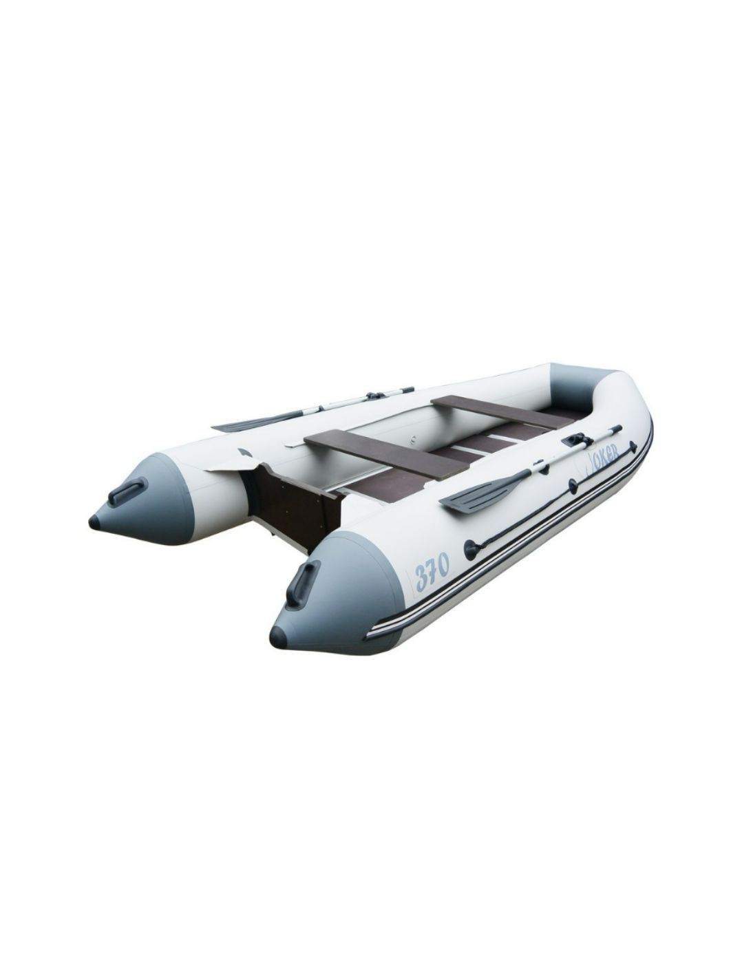 Лодка JOKER-370 FISHER серая