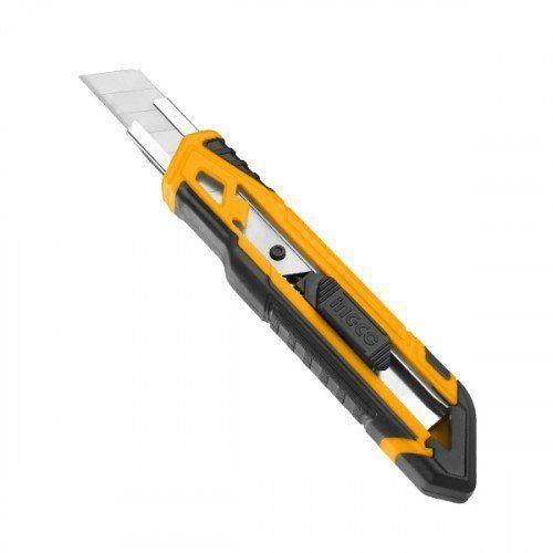 Нож технический 18мм,  металлический корпус КОБАЛЬТ (242-113)