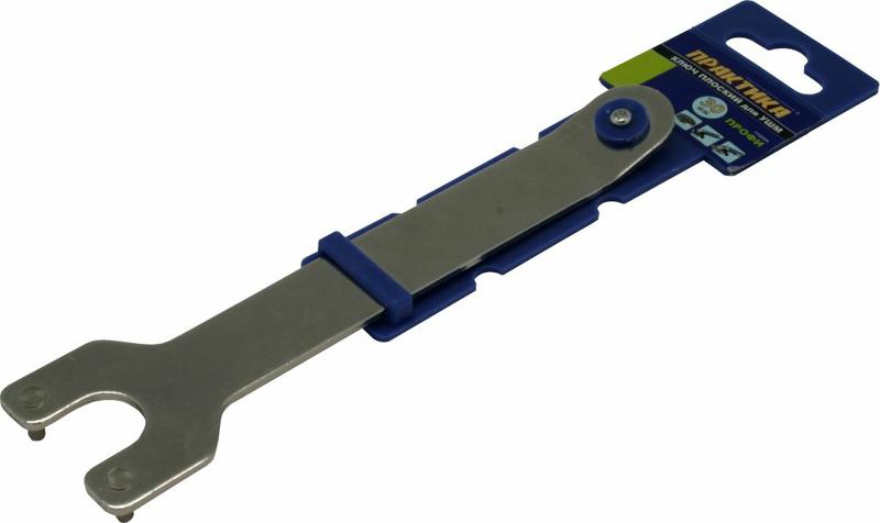 Ключ для планшайб (30мм) для УШМ,  плоский ПРАКТИКА (777-024)