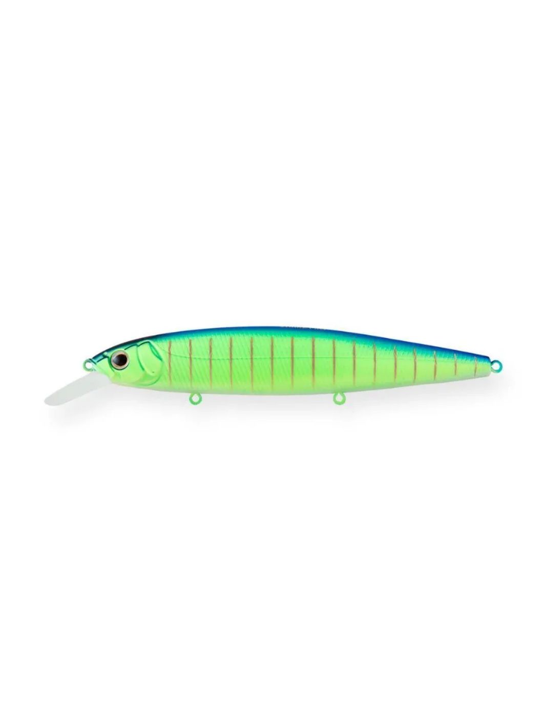 Воблер Минноу Strike Pro Bold 130SP,  130 мм,  24, 5 гр,  Загл. 1, 3м.-1, 8м.,  Нейтральный,  цвет: 597S Blue Mat Tiger,  (EG-191-SP#597S)