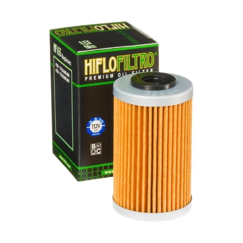 Фильтр масляный Hi-Flo HF655 КТМ 250/400/500