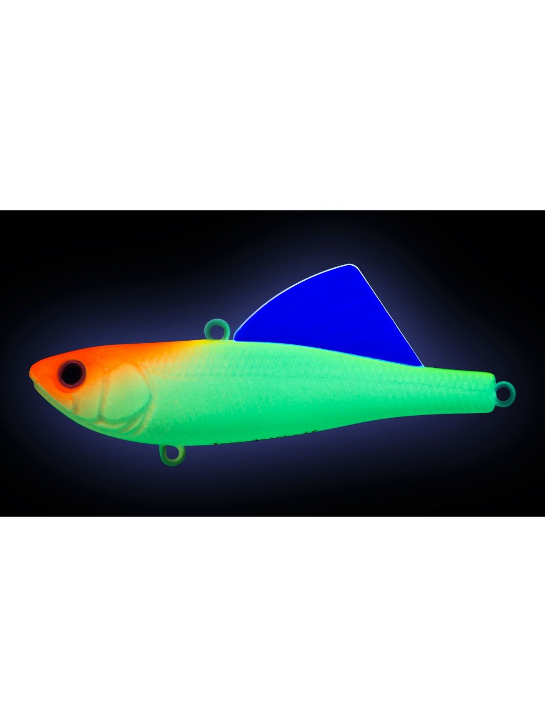 Виб Strike Pro Tornado Vibe 85 мм,  25, 6 гр,  A116L Fluo Clown