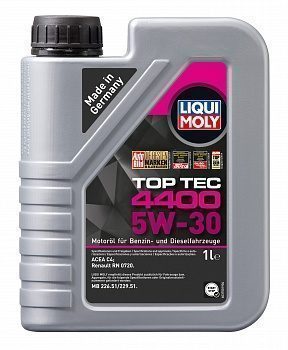 LIQUI MOLY "Top Tec 4400" 5W30 C4 1L синтетическое моторное масло 2319
