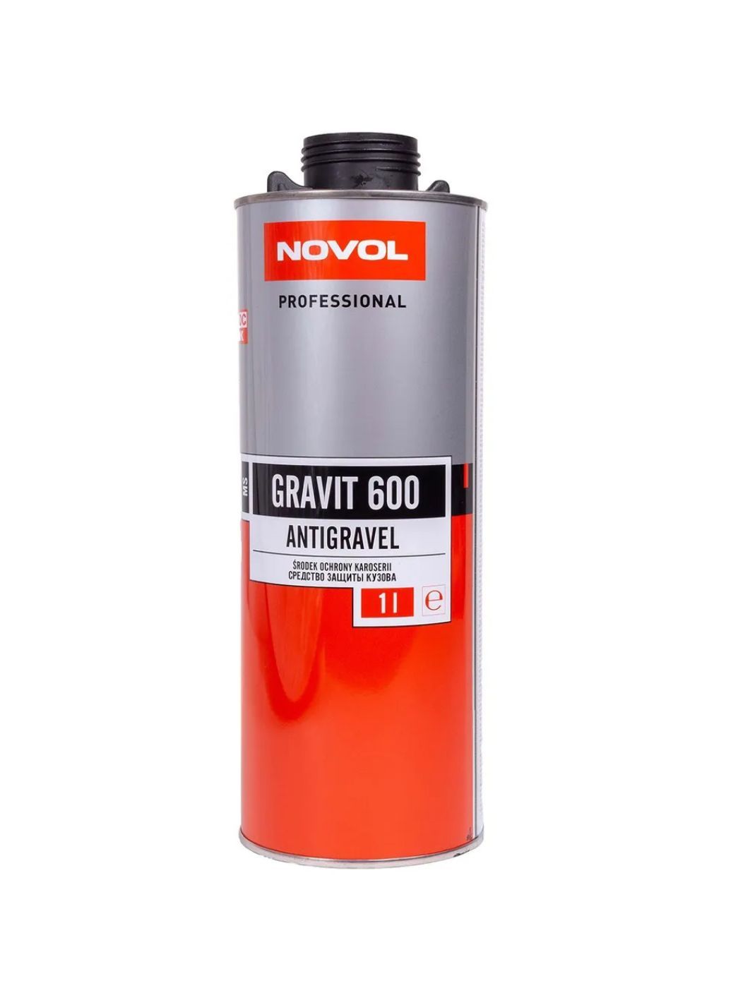 Антигравий NOVOL GRAVIT 600 MS 1л черный под пистолет
