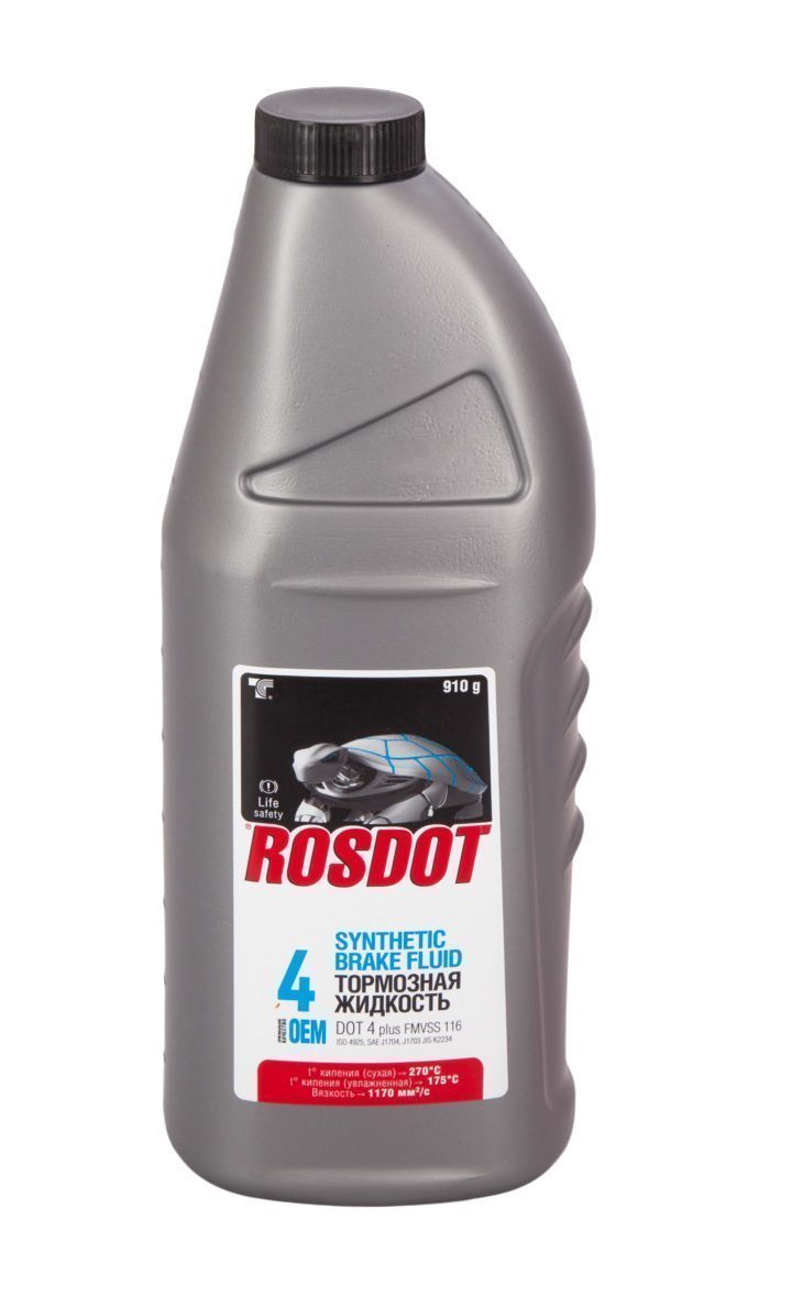 Тормозная жидкость ROSDOT ДОТ-4 910гр