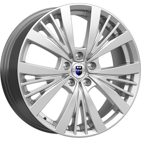 Литой диск K&K Марвел 7.5x19/5x114.3 D66.6 ET34 сильвер SK  комплект 4шт.
