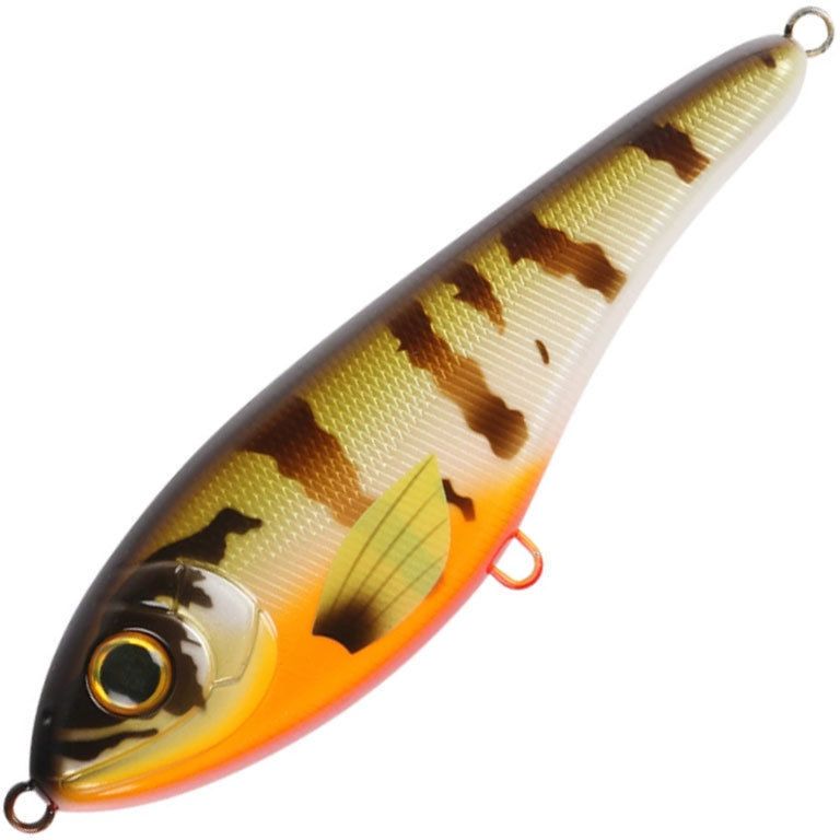 Воблер Джеркбейт Strike Pro Buster Jerk II Shallow Runner,  120 мм,  37 гр,  Загл. 0, 3м.-2, 0м.,  Медленно всплывающий,  цвет: C769 Sunfish,  (EG-049#C769)