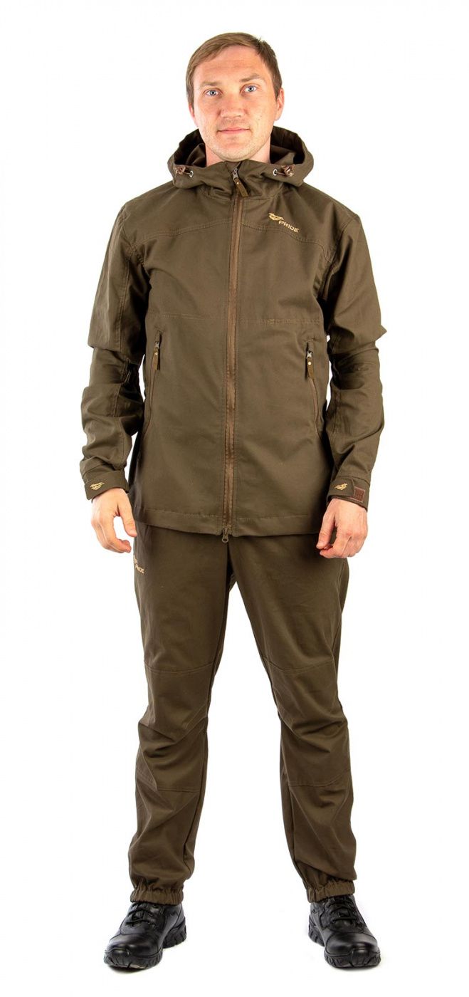 костюм «шерхан» (хлопок, коричневый) pride (р-р 60-62 рост 182-188)