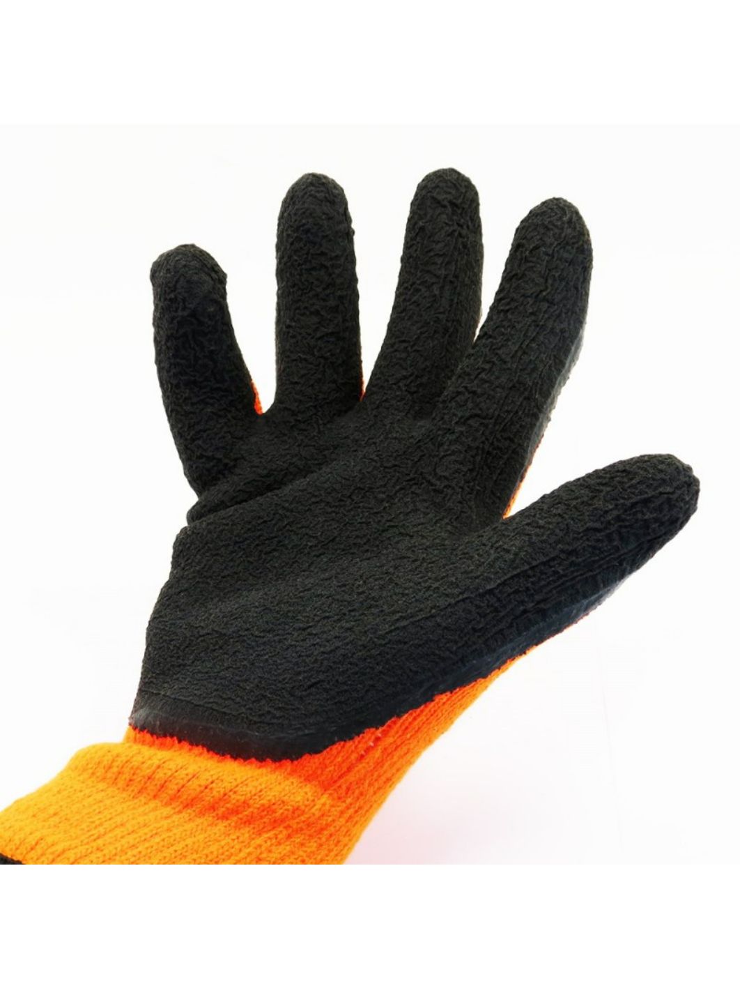 Перчатки зимние ICE FISHING,  оранжевый,  р.XL