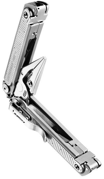 Мультитул LEATHERMAN FREE P2 Stainless 19 инстр.,  7/10, 8 см,  чехол нейлон