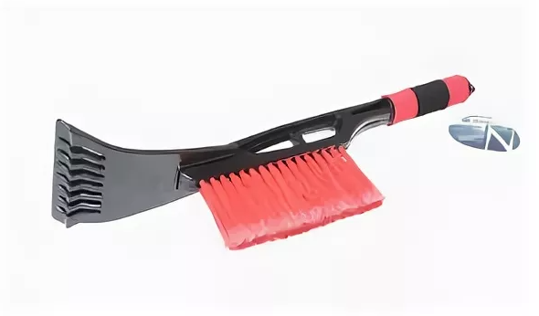 Щетка для снега со скребком "Nord YADA" с мягкой ручкой (45см) (904640)