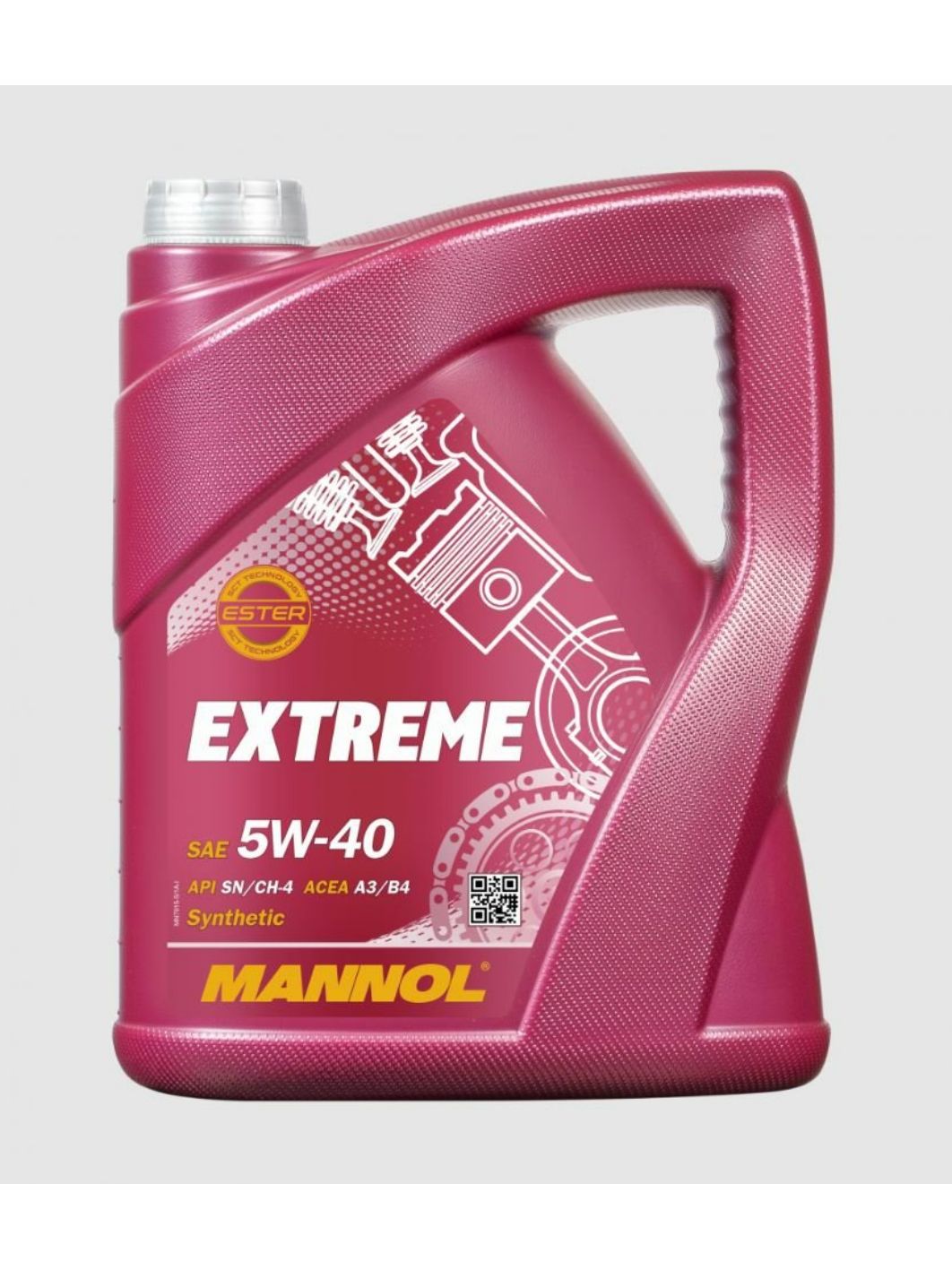 MANNOL Extreme 5W40 7915 5л синтетическое моторное масло