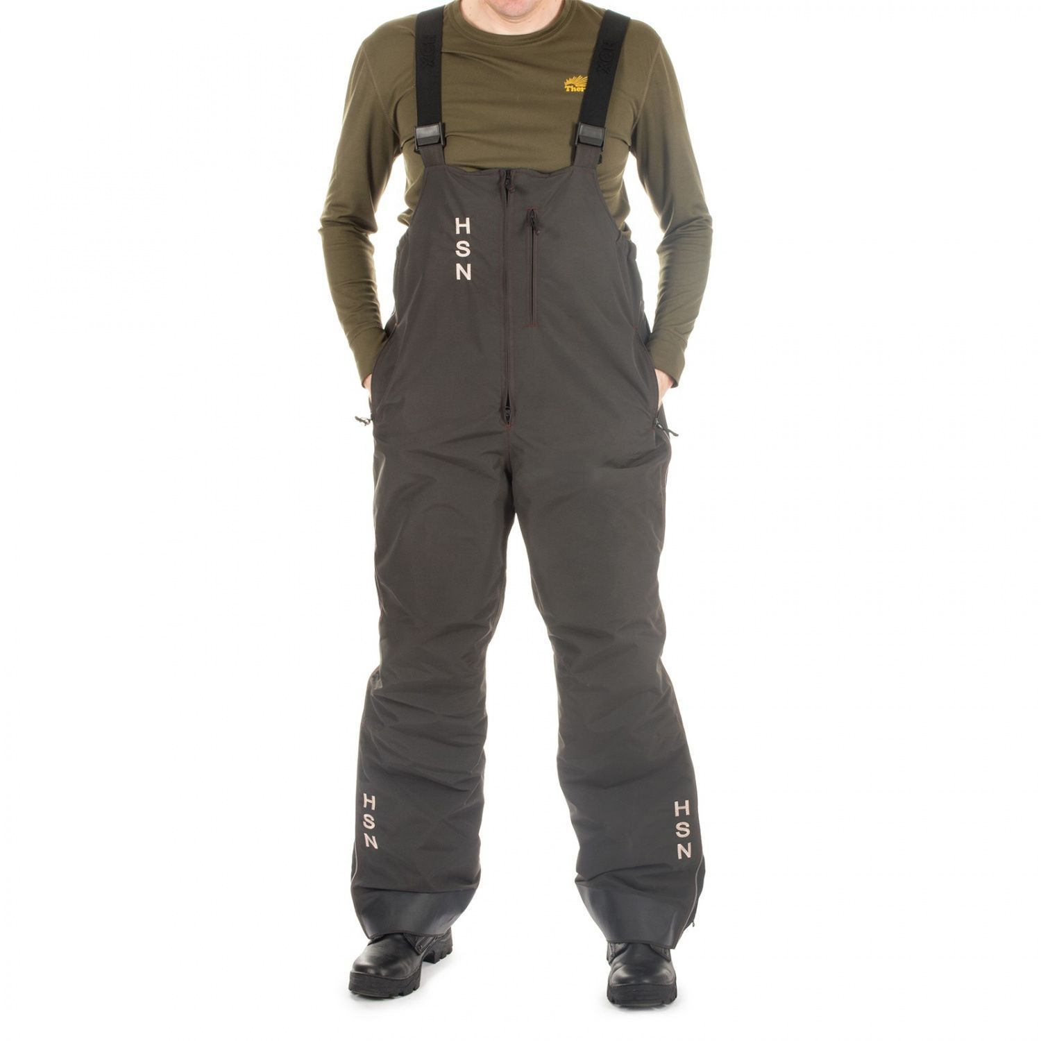 Костюм-поплавок мужской зимний "Rescuer II comfort",  hardguard,  хаки (54-56/176) м