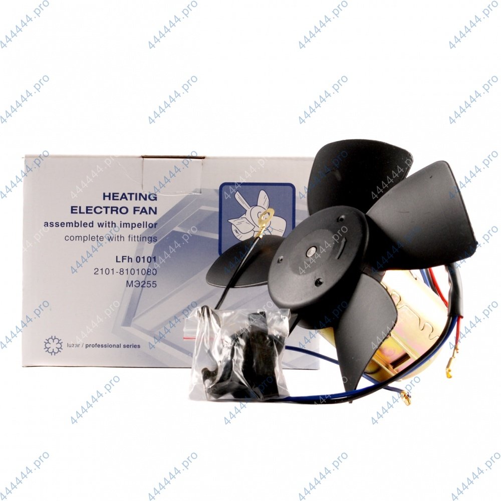 вентилятор отопления 2101 мэ-255 с крылом luzar lfh0101
