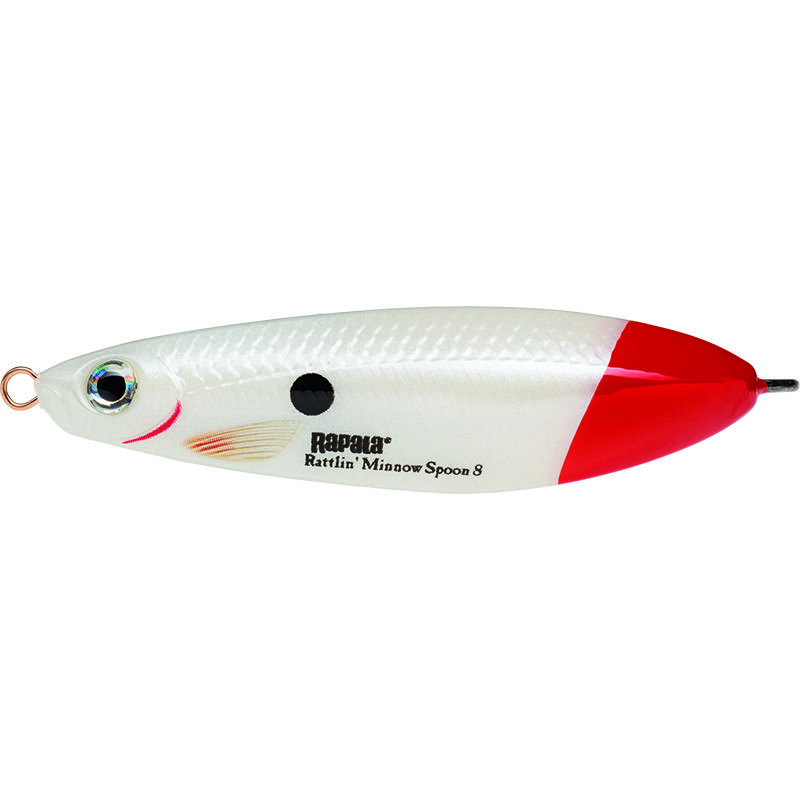 Блесна незацепляйка Rapala Minnow Rattlin Spoon 08 /PWRT