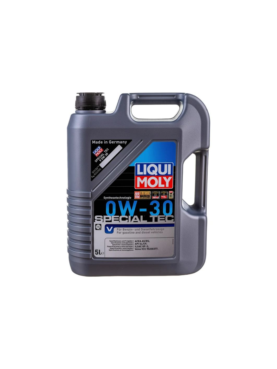 LIQUI MOLY "Special Tec V" 0W30 A7/B7 5L синтетическое моторное масло 2853