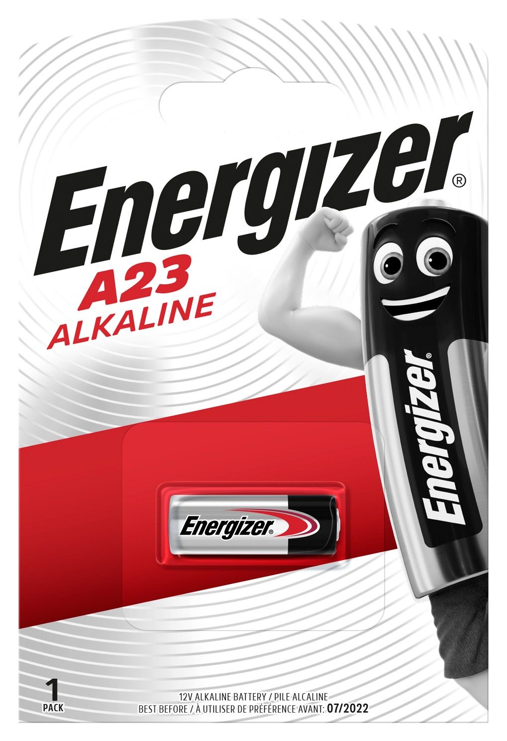 батарейка a23 12в alkaline 1шт. energizer e301536200