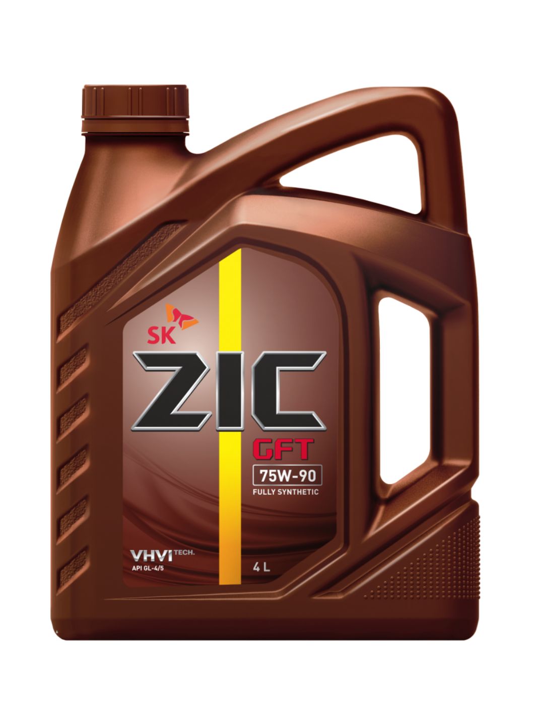 ZIC 75W90 GFT GL-4/5 4L синтетическое трансмиссионное масло