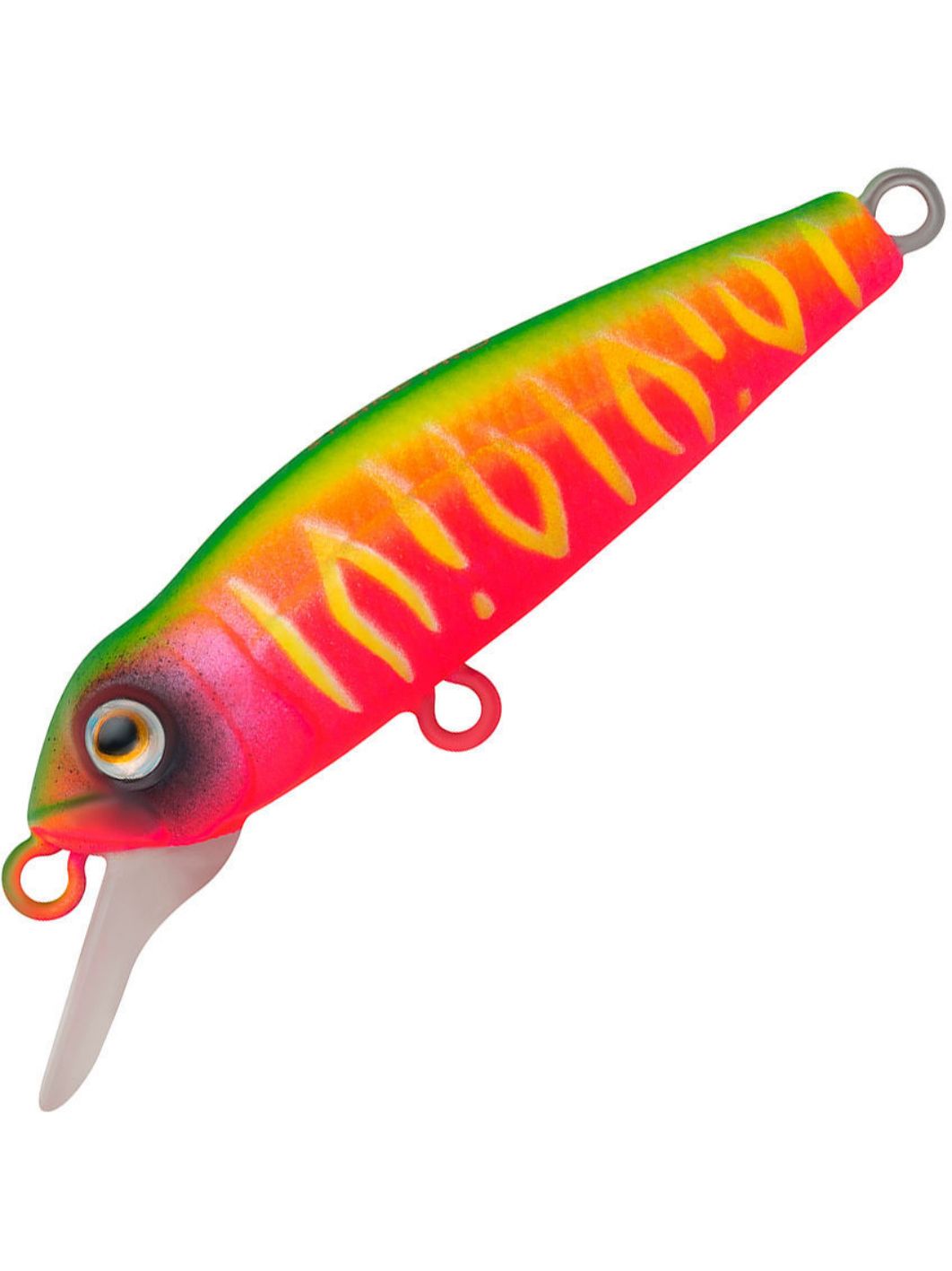 Воблер Минноу Strike Pro Midge 40,  40 мм,  2 гр,  Загл. 0, 5м.,  Нейтральный,  цвет: A230S Watermelon Mat Tiger,  (EG-074SP#A230S)