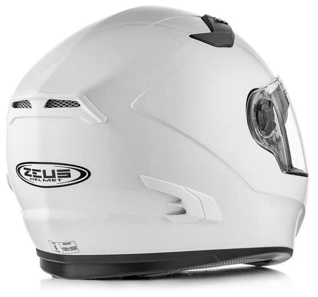 Шлем интеграл ZEUS ZS-813A ,белый глянец XS