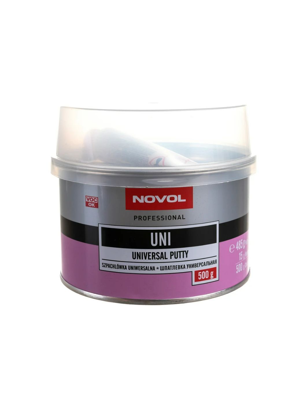 Шпатлевка NOVOL 1101 UNI универсальная 500гр